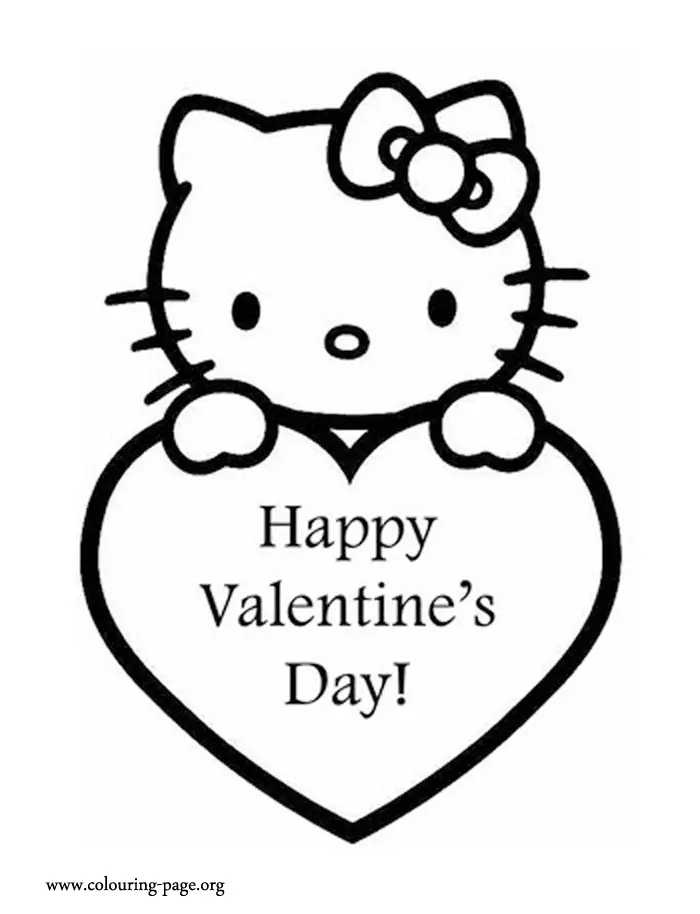 Valentinstag Herz Ausmalbilder 13