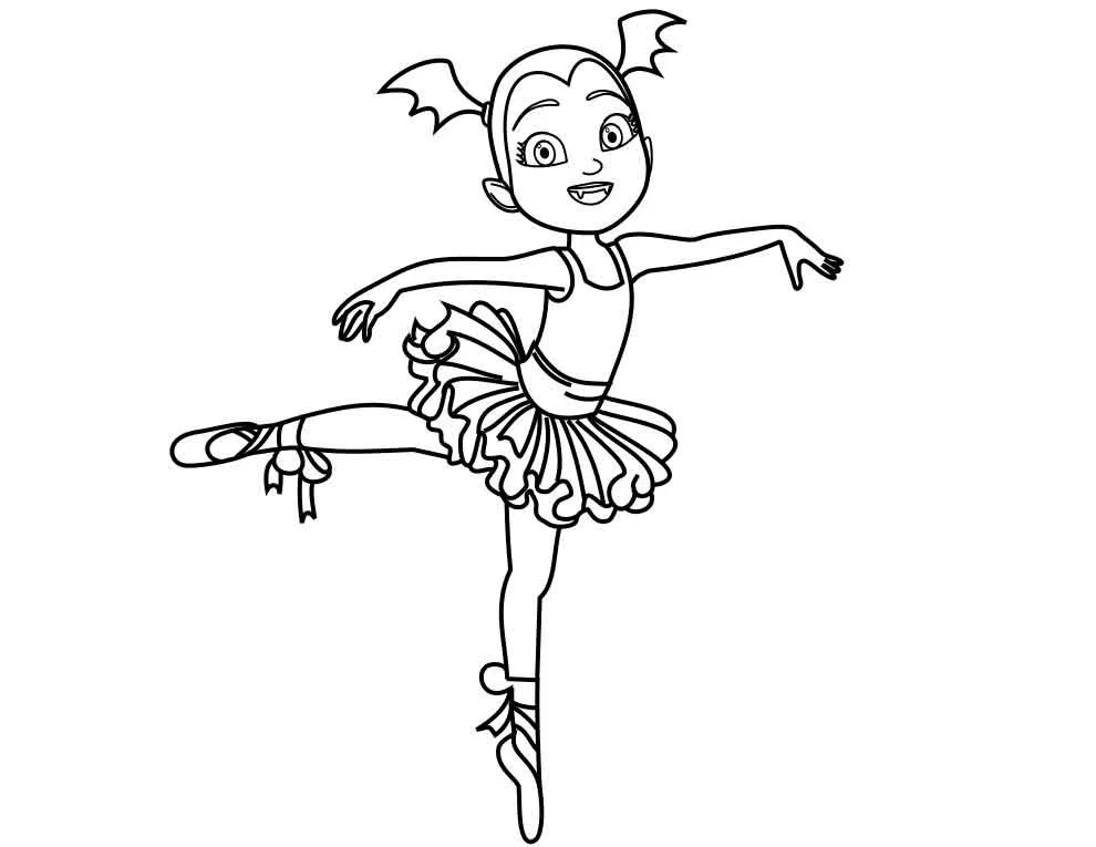 Vampirina Para Colorear 24