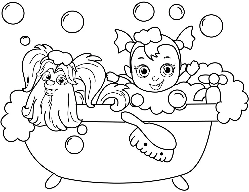 Vampirina Para Colorear 27
