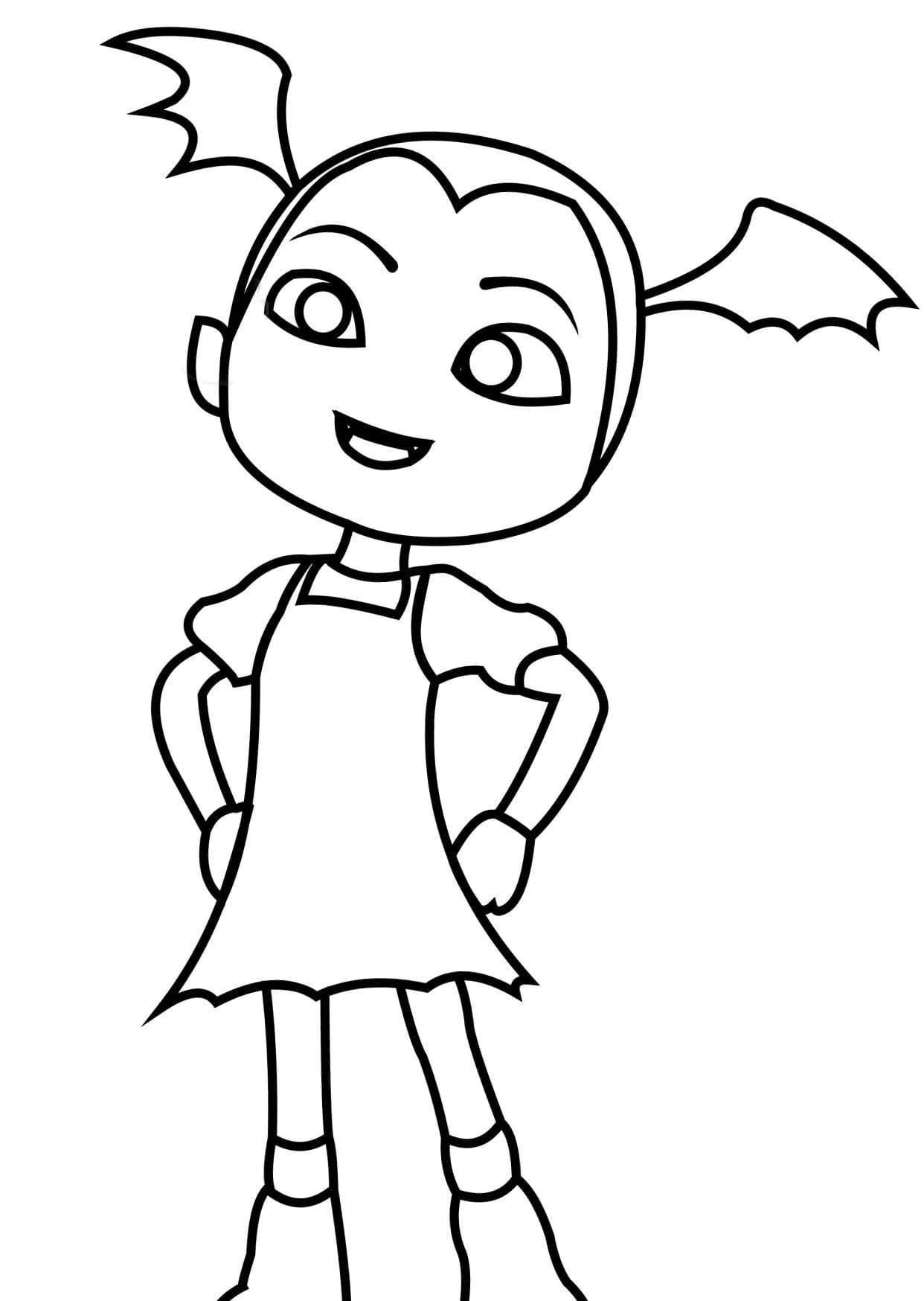 Vampirina Para Colorear 28