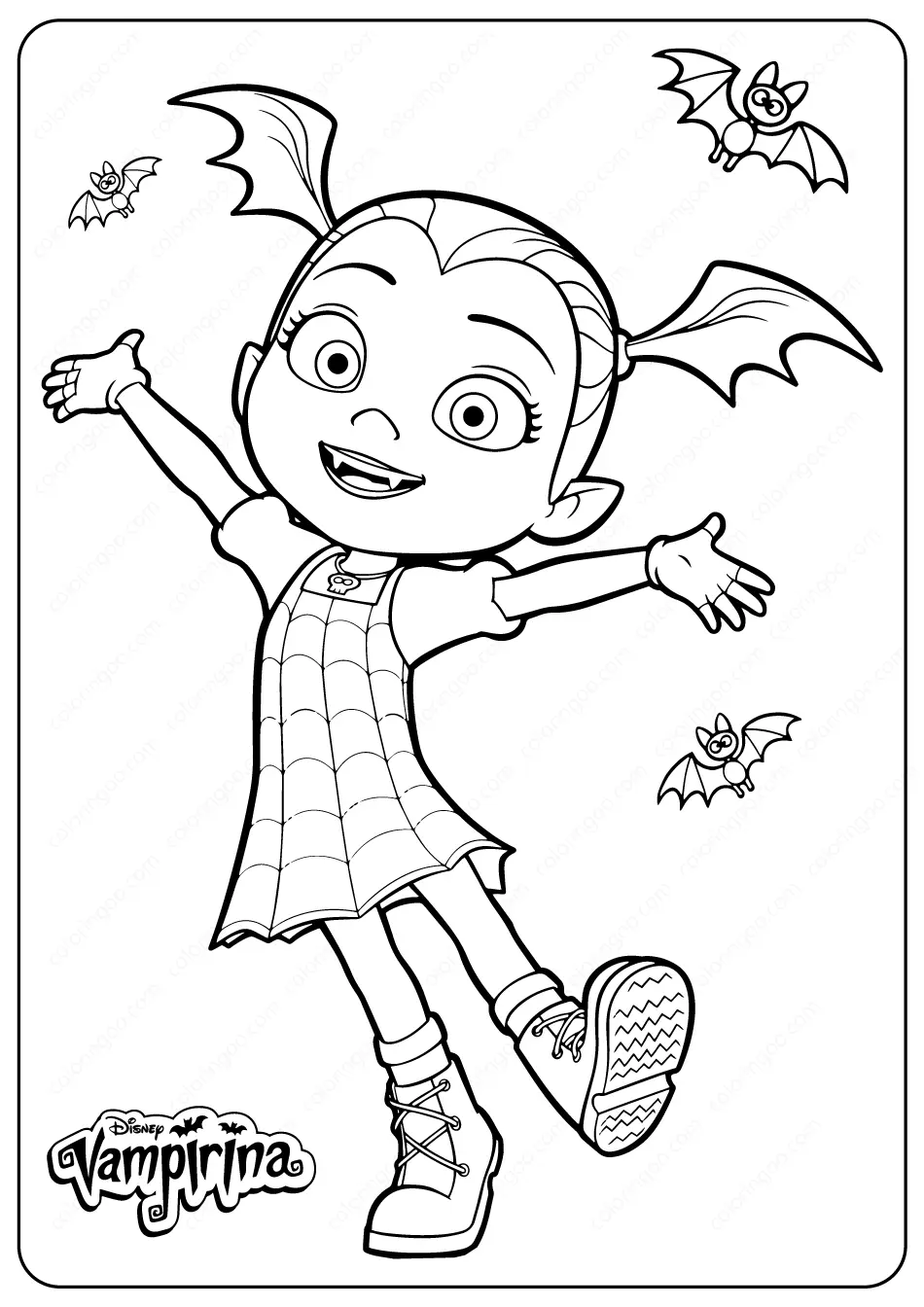 Vampirina Ausmalbilder 3