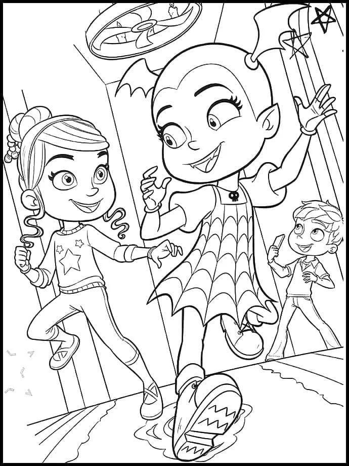 Desenhos de Vampirina Para Colorir 36
