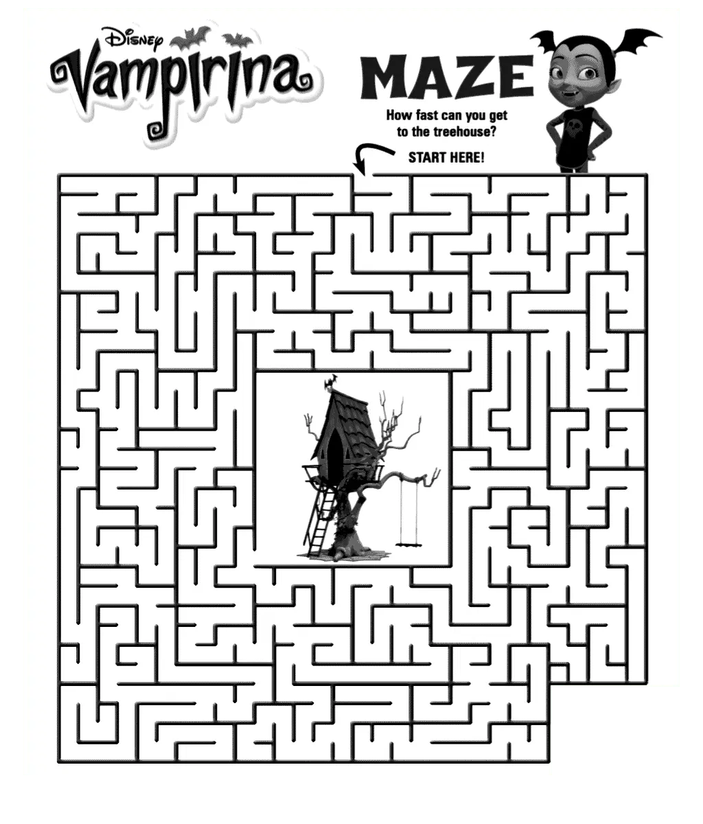 Vampirina Para Colorear 48