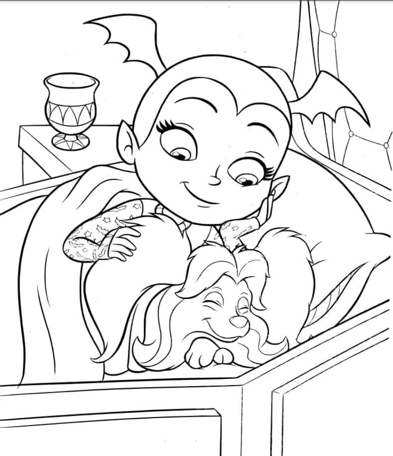 Vampirina Para Colorear 58