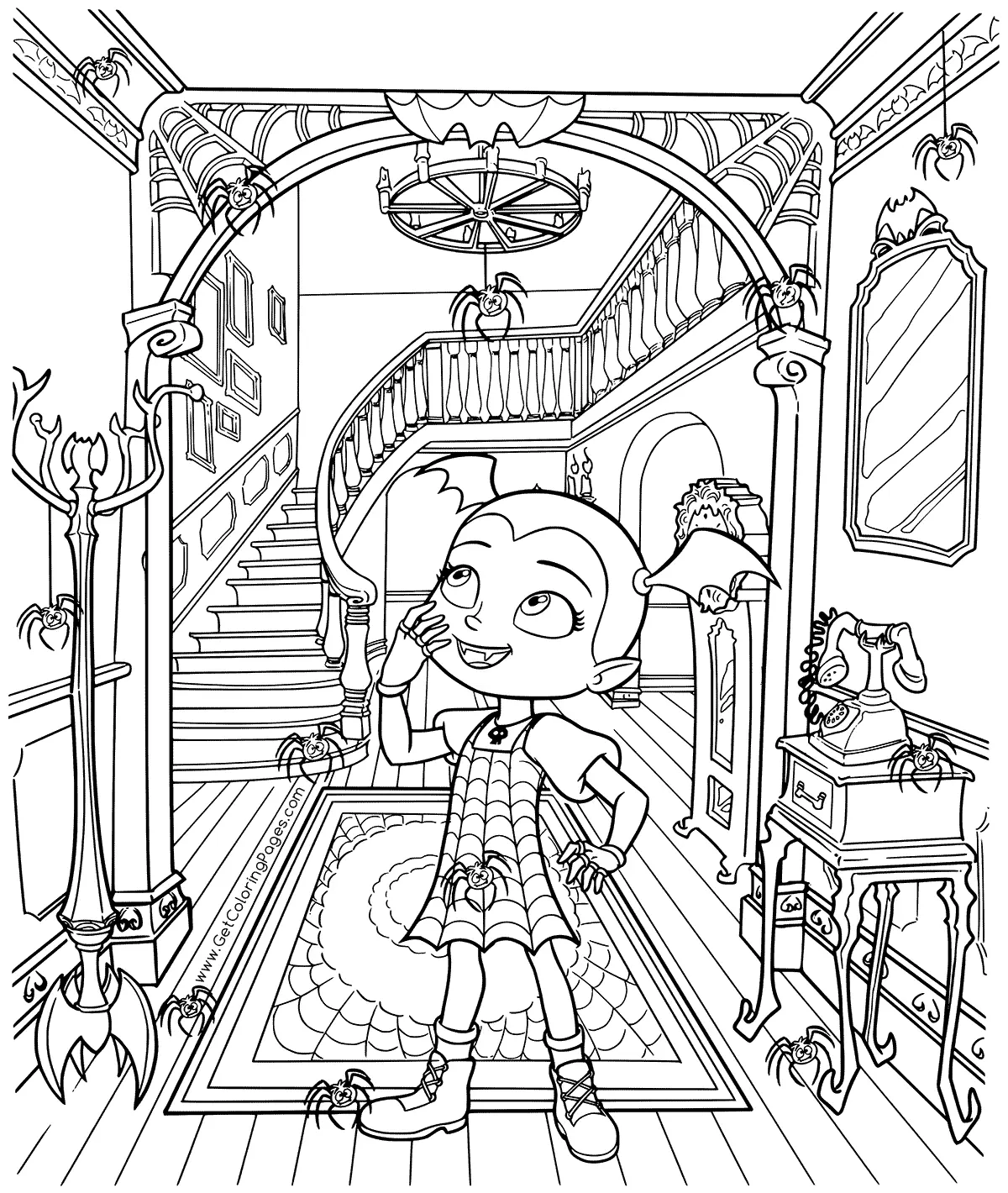 Vampirina Ausmalbilder 60