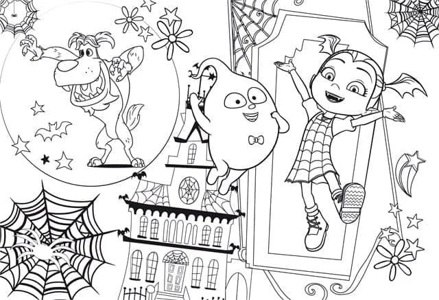 Vampirina Para Colorear 63
