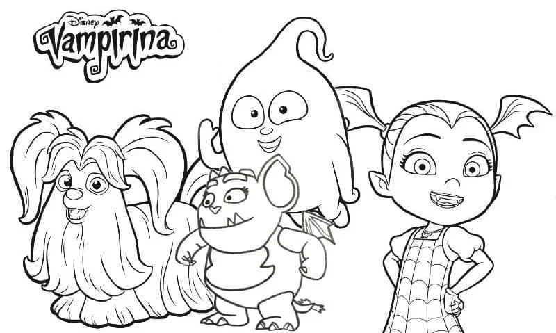 Vampirina Para Colorear 75