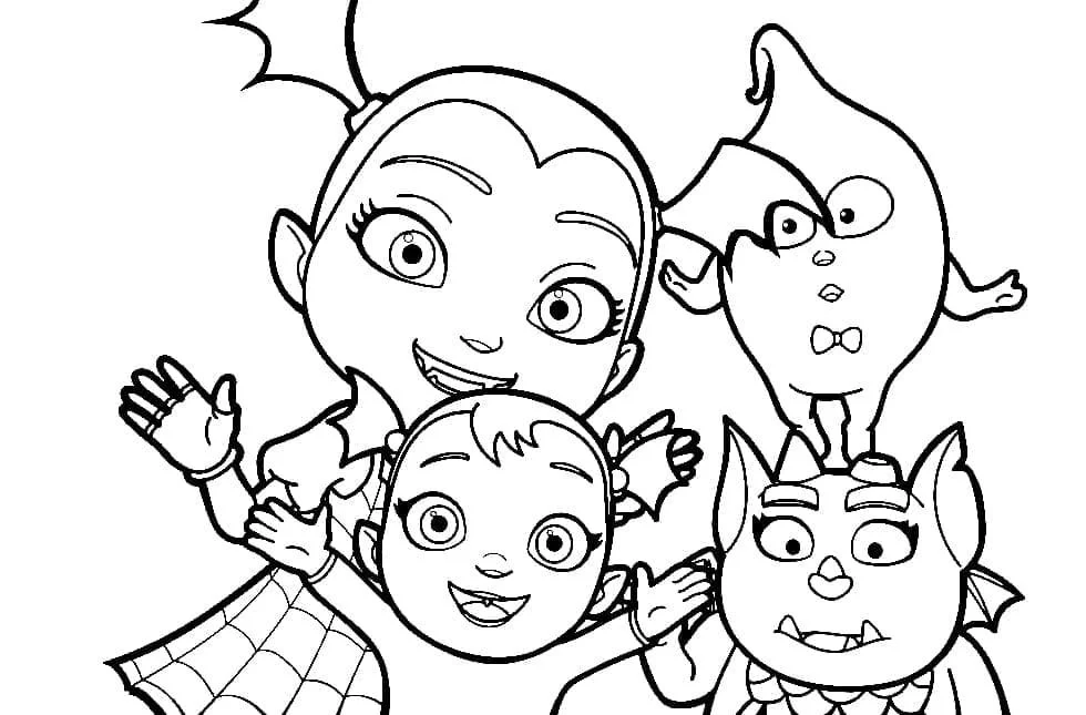 Vampirina Para Colorear 87