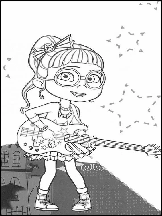 Desenhos de Vampirina Para Colorir 88