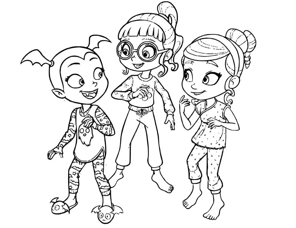 Vampirina Para Colorear 96