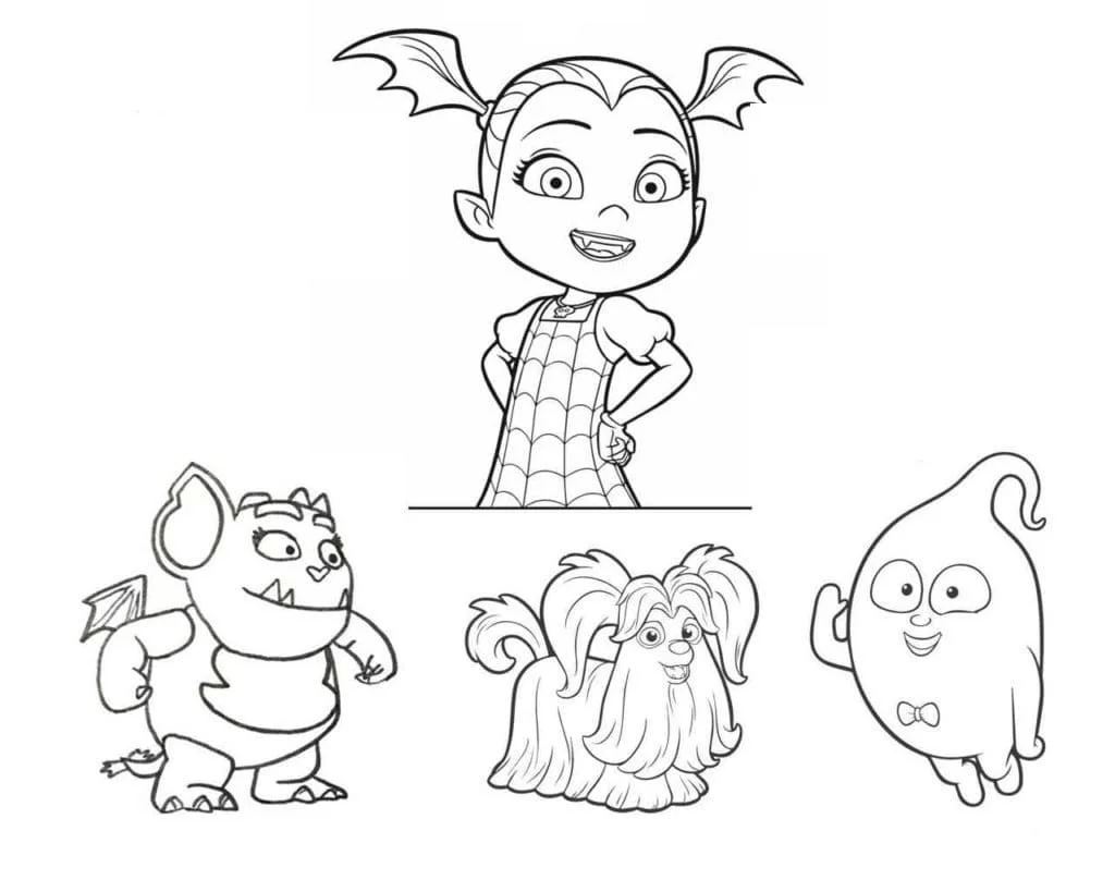 Vampirina Ausmalbilder 98