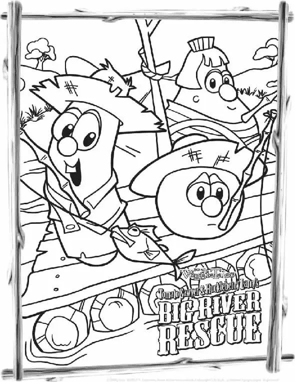 Veggietales Para Colorear 24
