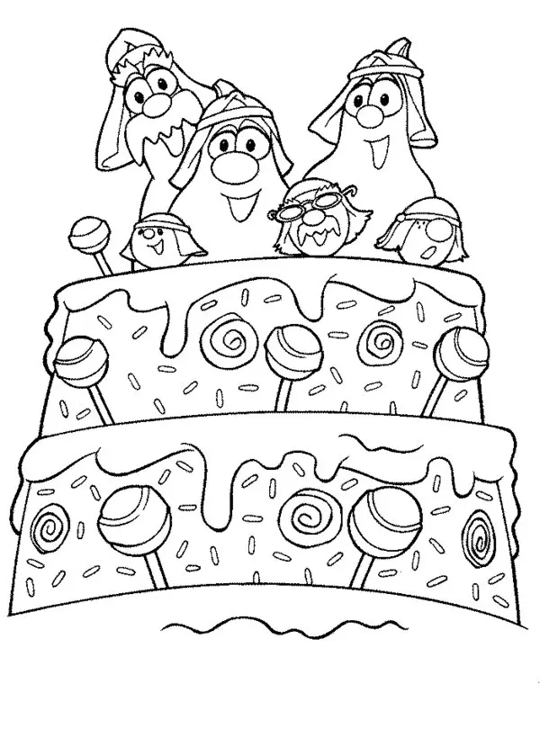 Veggietales Para Colorear 30