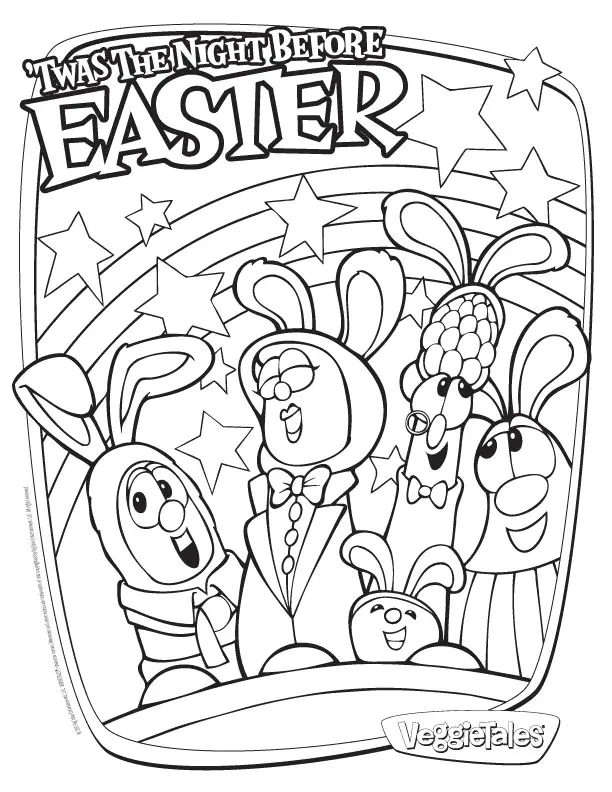 VeggieTales Ausmalbilder 33