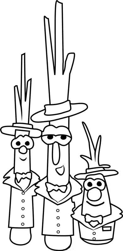 VeggieTales Ausmalbilder 39