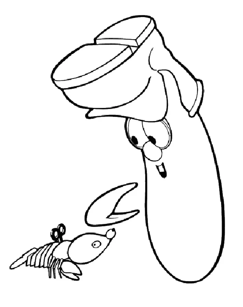 VeggieTales Ausmalbilder 48