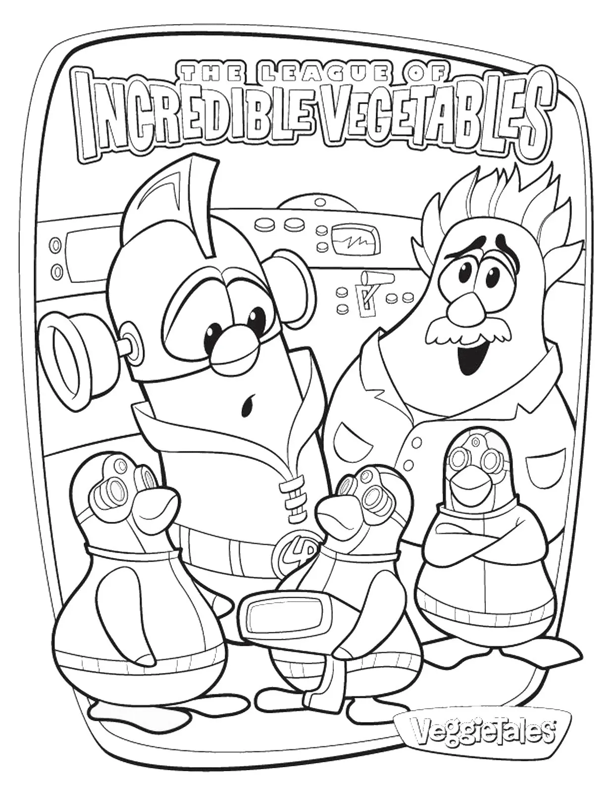Desenhos de Os VegeTais Para Colorir 51