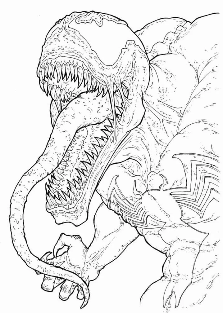 Venom Coloring Pages 26