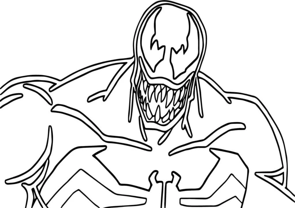 Venom Coloring Pages 45