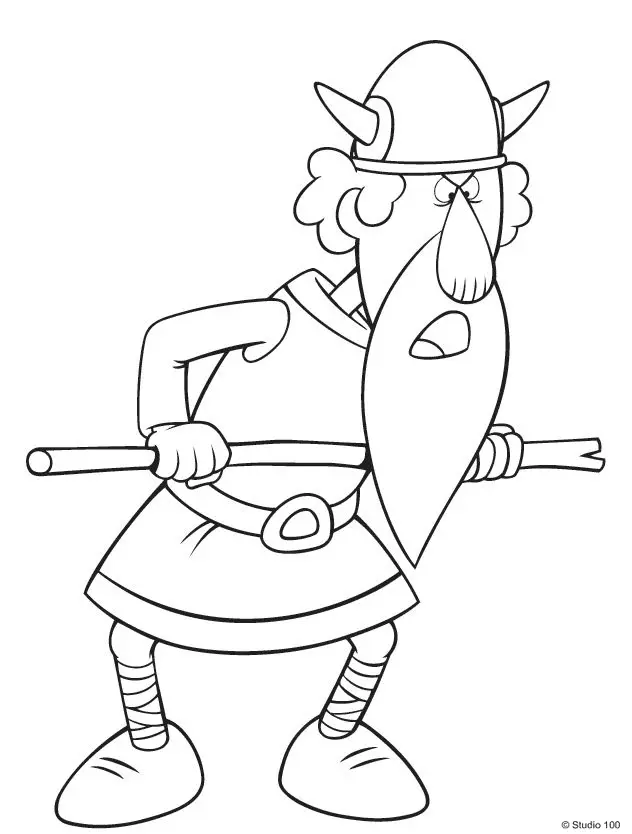 Vicky the Viking Coloring Pages 16