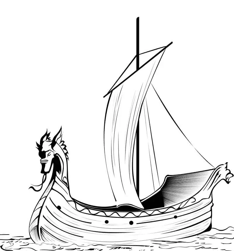Wikinger Ausmalbilder 2