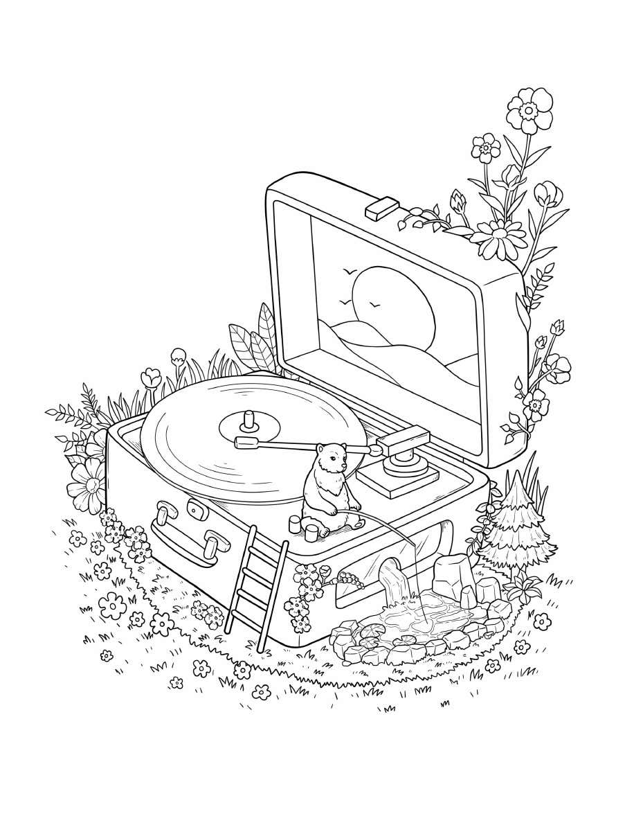 Vivi TinTa para Colorear 31