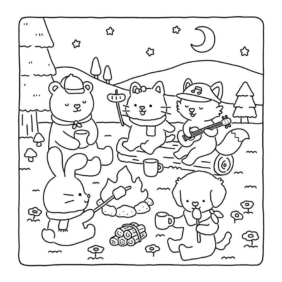 Vivi TinTa para Colorir 33