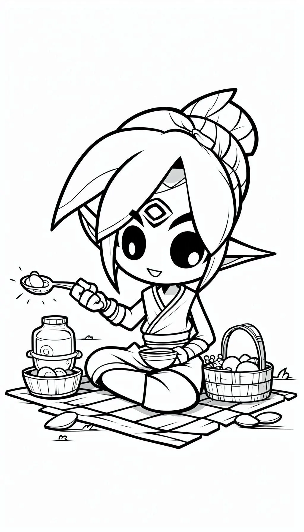 Wakfu para Colorir 2