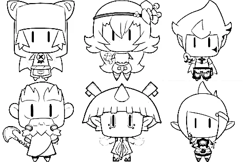 Wakfu Coloring Pages 8