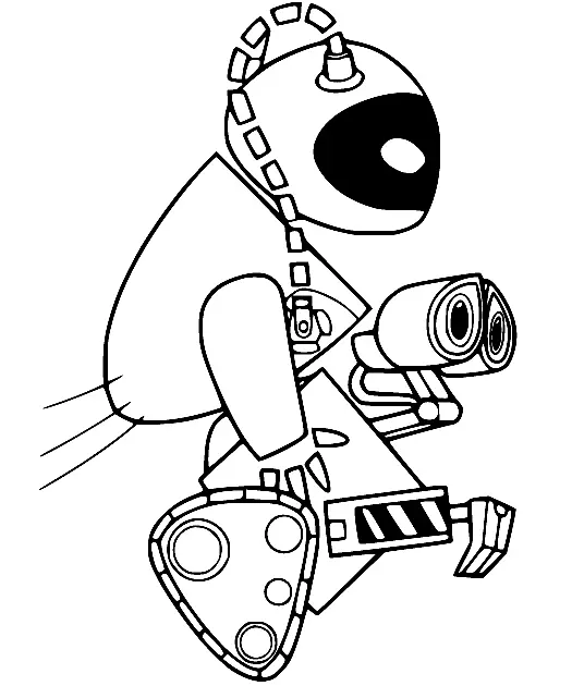 Desenhos de Wall E Para Colorir 25