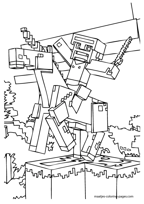 Desenhos de Warden Para Colorir