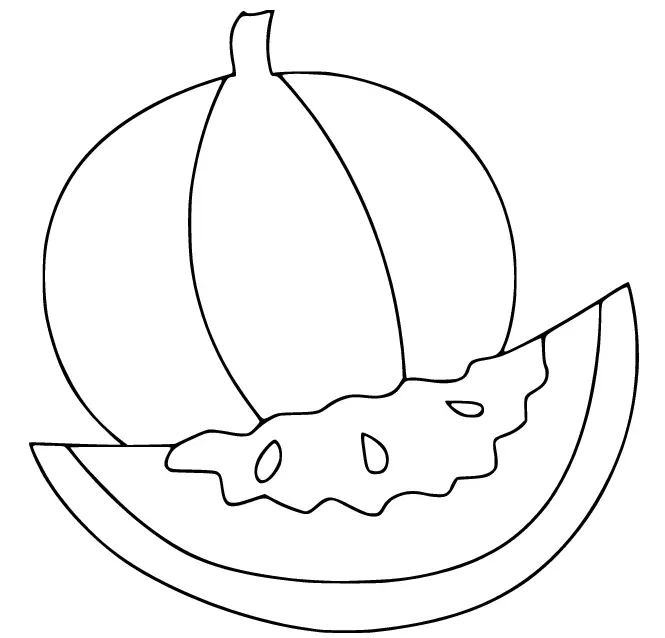 Wassermelonen Ausmalbilder 39