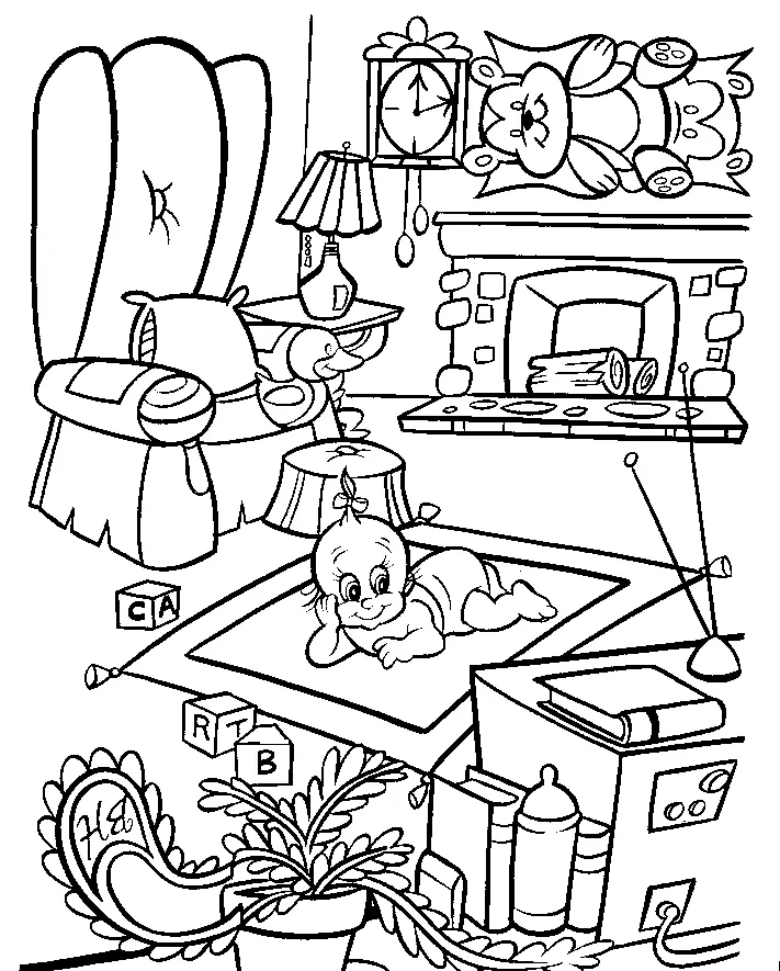 Who Framed Roger Rabbit Coloring Pages 17