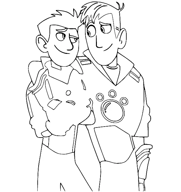 Wild Kratts Coloring Pages 52