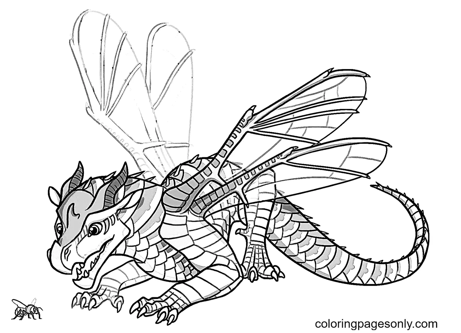 Wings Of Fire Coloring Pages 26