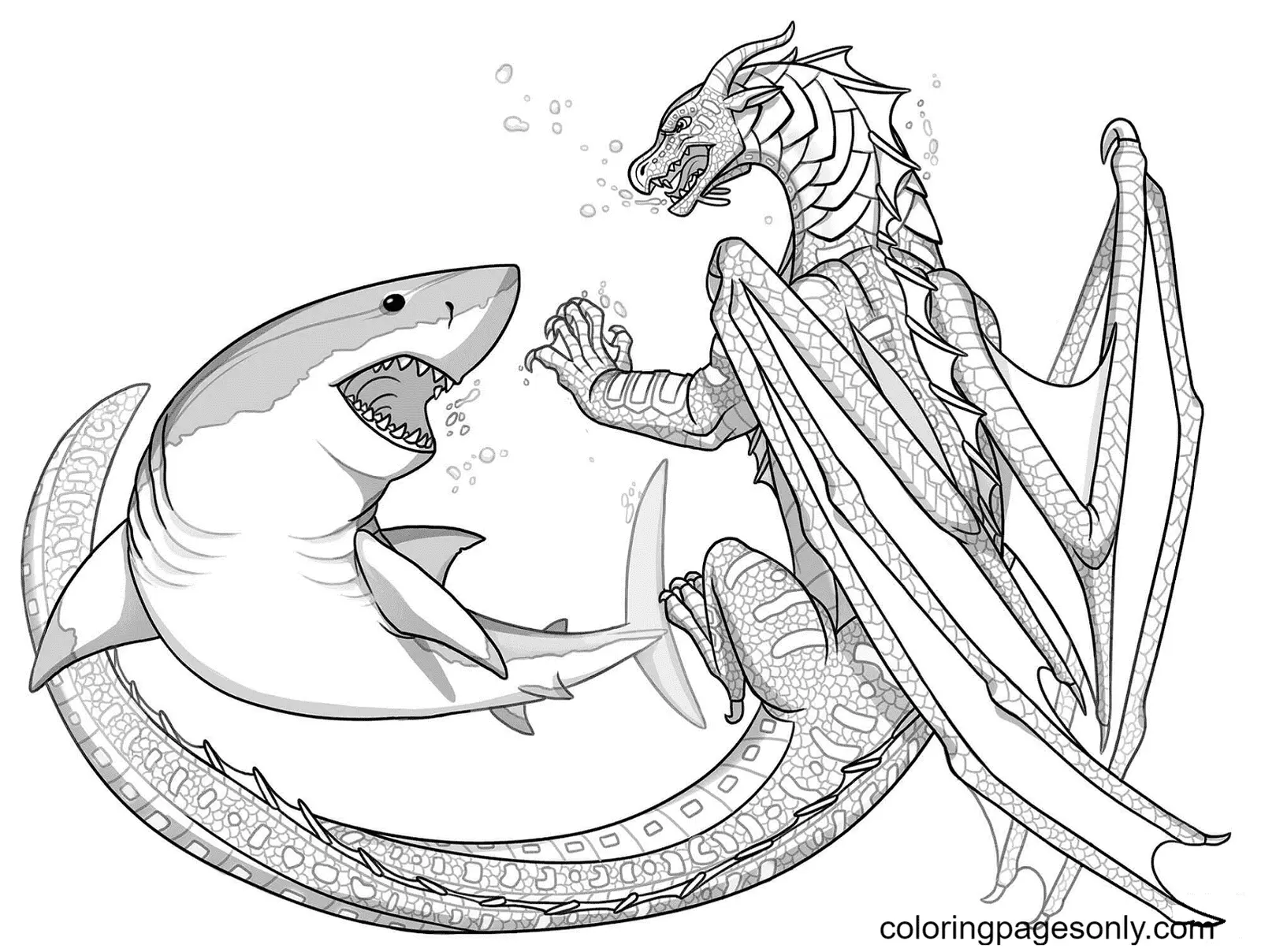 Wings Of Fire Coloring Pages 5