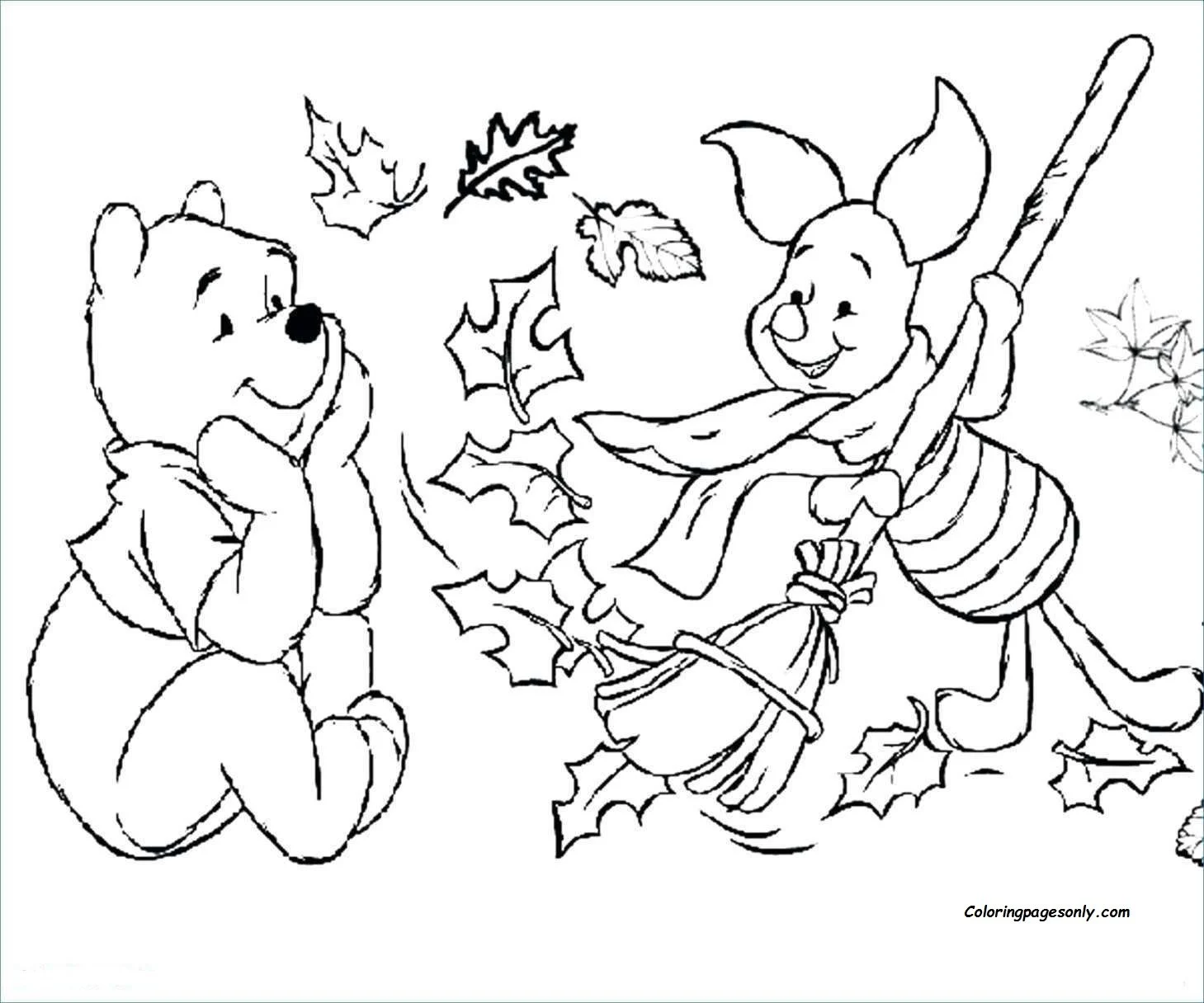 Desenhos de Winnie The Pooh Para Colorir 1
