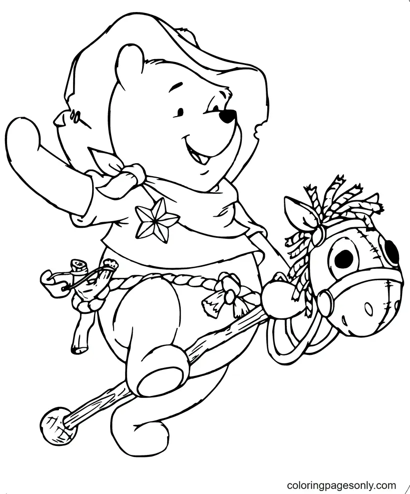 Winnie The Pooh Coloring Pages 17