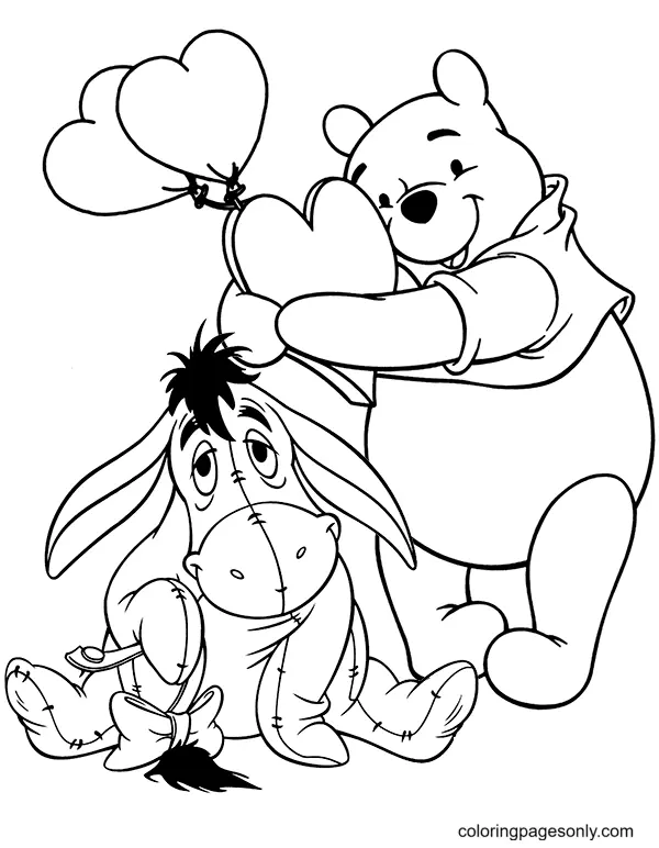 Winnie The Pooh Coloring Pages 19