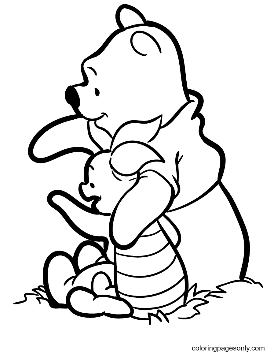 Desenhos de Winnie The Pooh Para Colorir 22