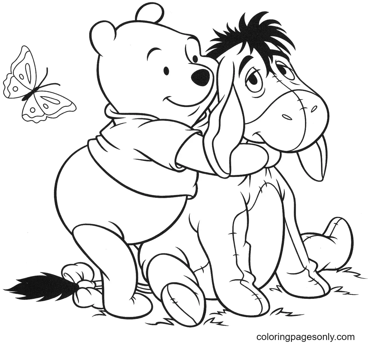 Winnie The Pooh Coloring Pages 25