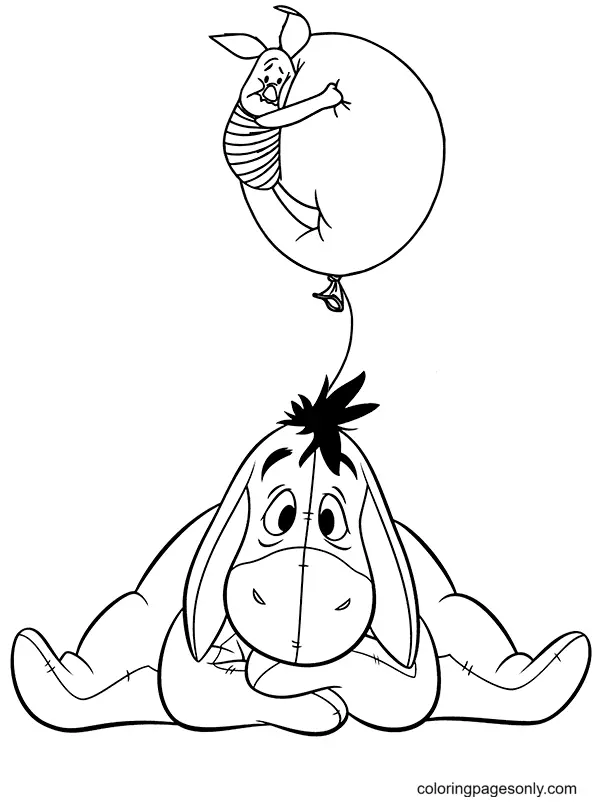 Desenhos de Winnie The Pooh Para Colorir 26
