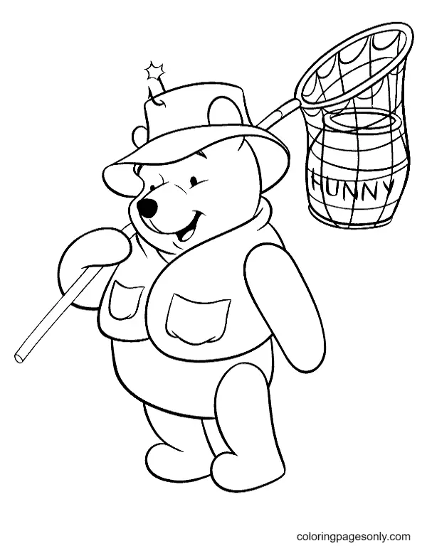 Desenhos de Winnie The Pooh Para Colorir 48