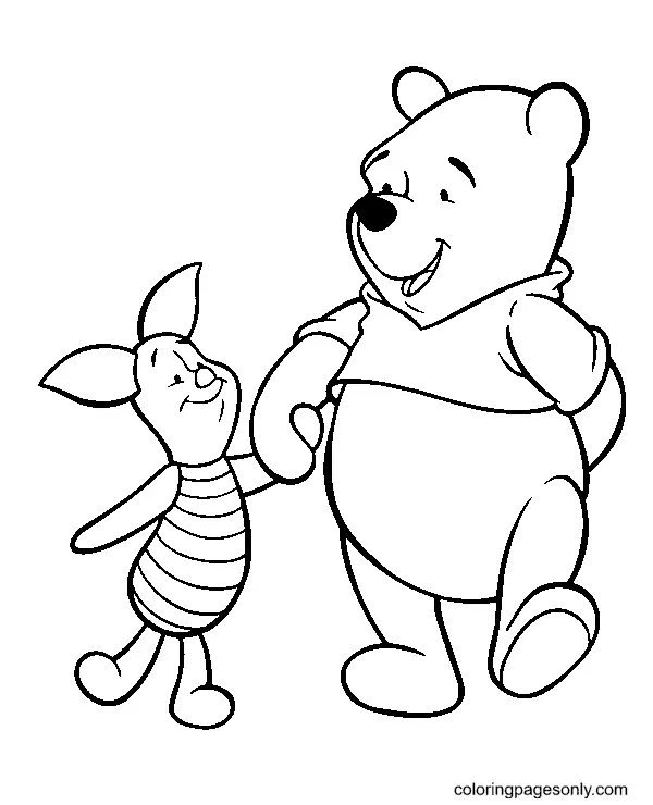 Winnie The Pooh Coloring Pages 5