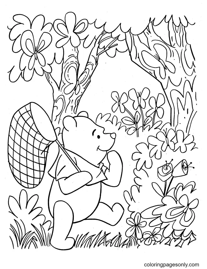 Desenhos de Winnie The Pooh Para Colorir 56