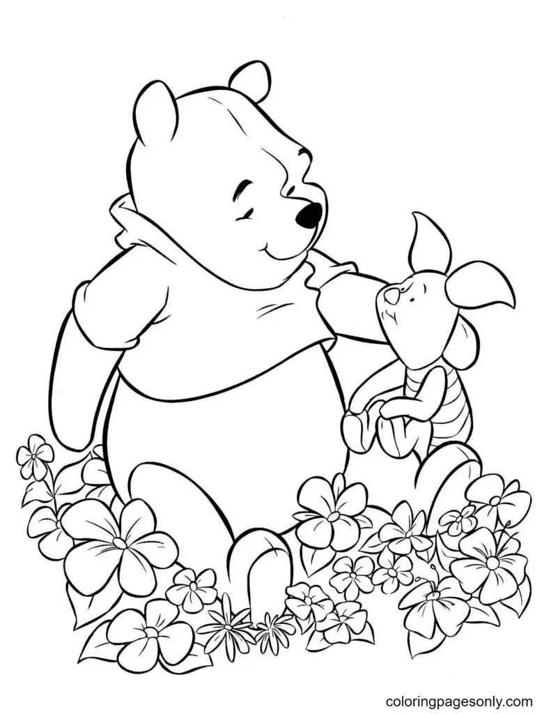 Desenhos de Winnie The Pooh Para Colorir 58