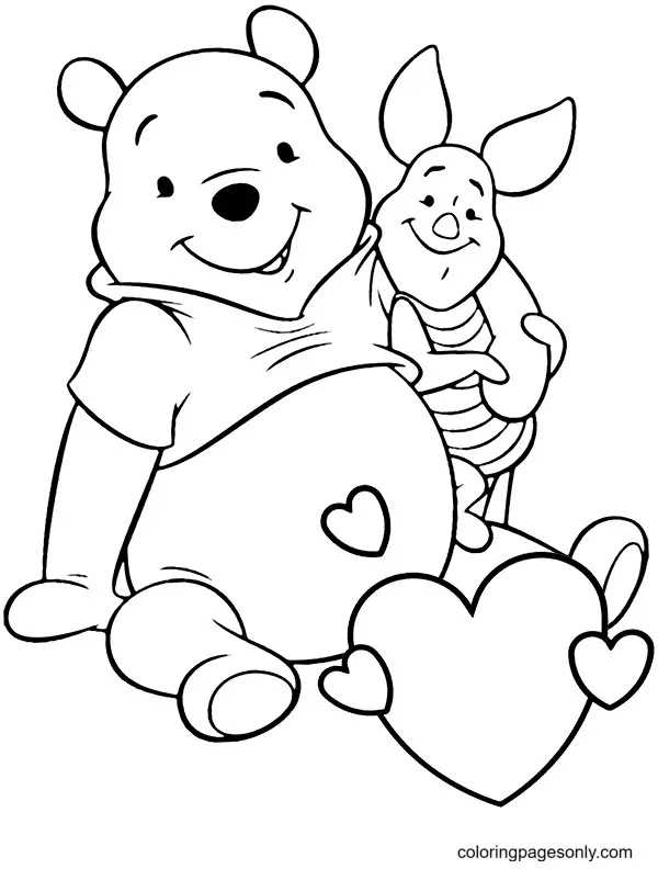 Winnie The Pooh Coloring Pages 7