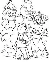 Deporte De Invierno Para Colorear 140