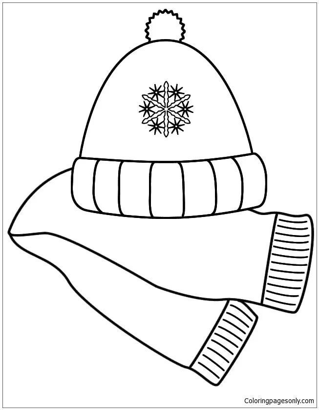 Deporte De Invierno Para Colorear 46