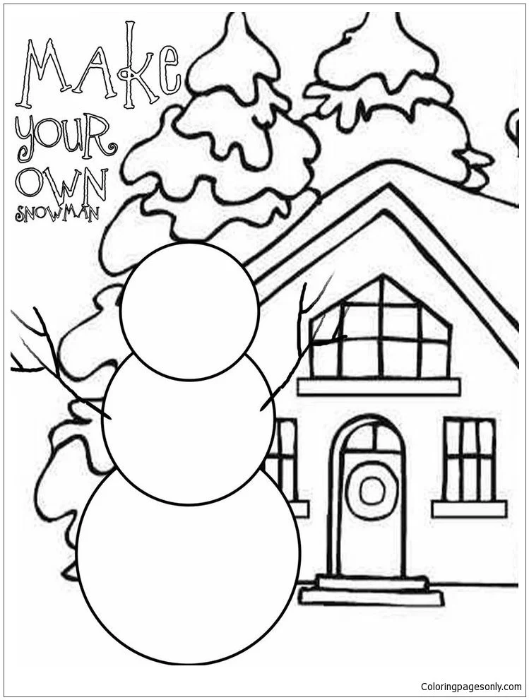 Winter Sports Coloring Pages 65